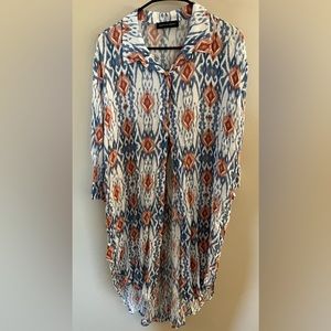Cardigan/dress. Can be worn either way